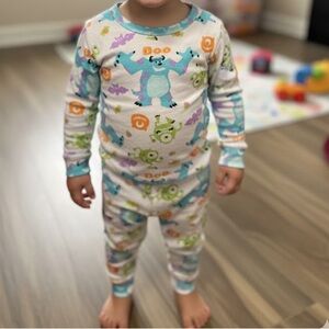 Disney Monsters Inc 3T Pajama Set